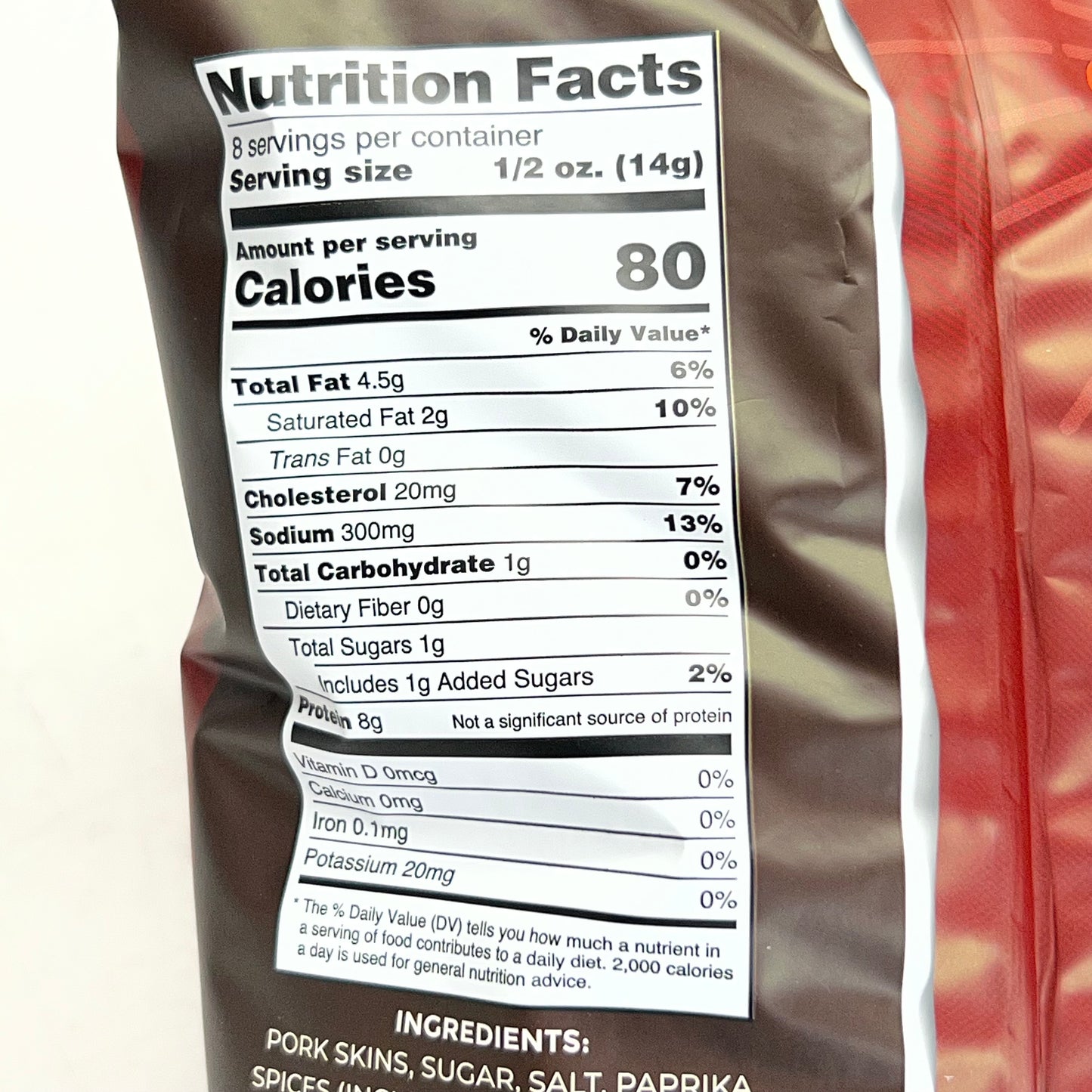 RIBRACK (6 PACK) Pork Rinds 4 oz FGPS11850 BB 01/27