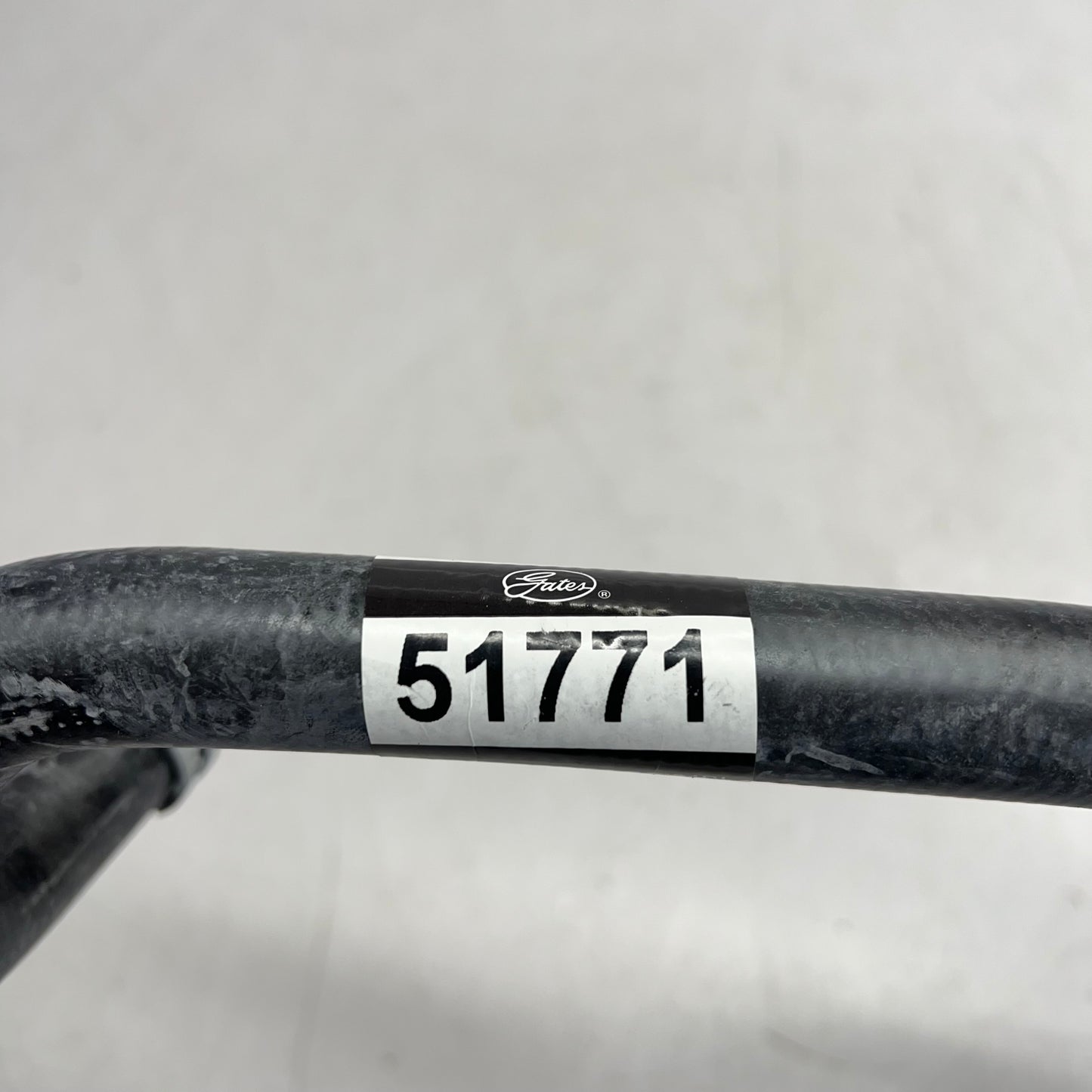 GATES Coolant Hose For Mini Cooper Models 17-1/2" L Black 51771