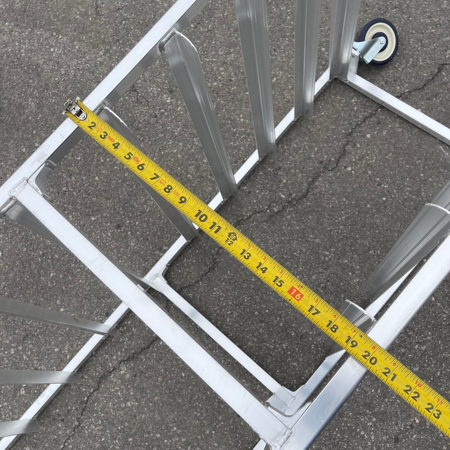 ZA@ NEW AGE Bun Pan Rack ALUMINUM 250212 (AS-IS)(A)