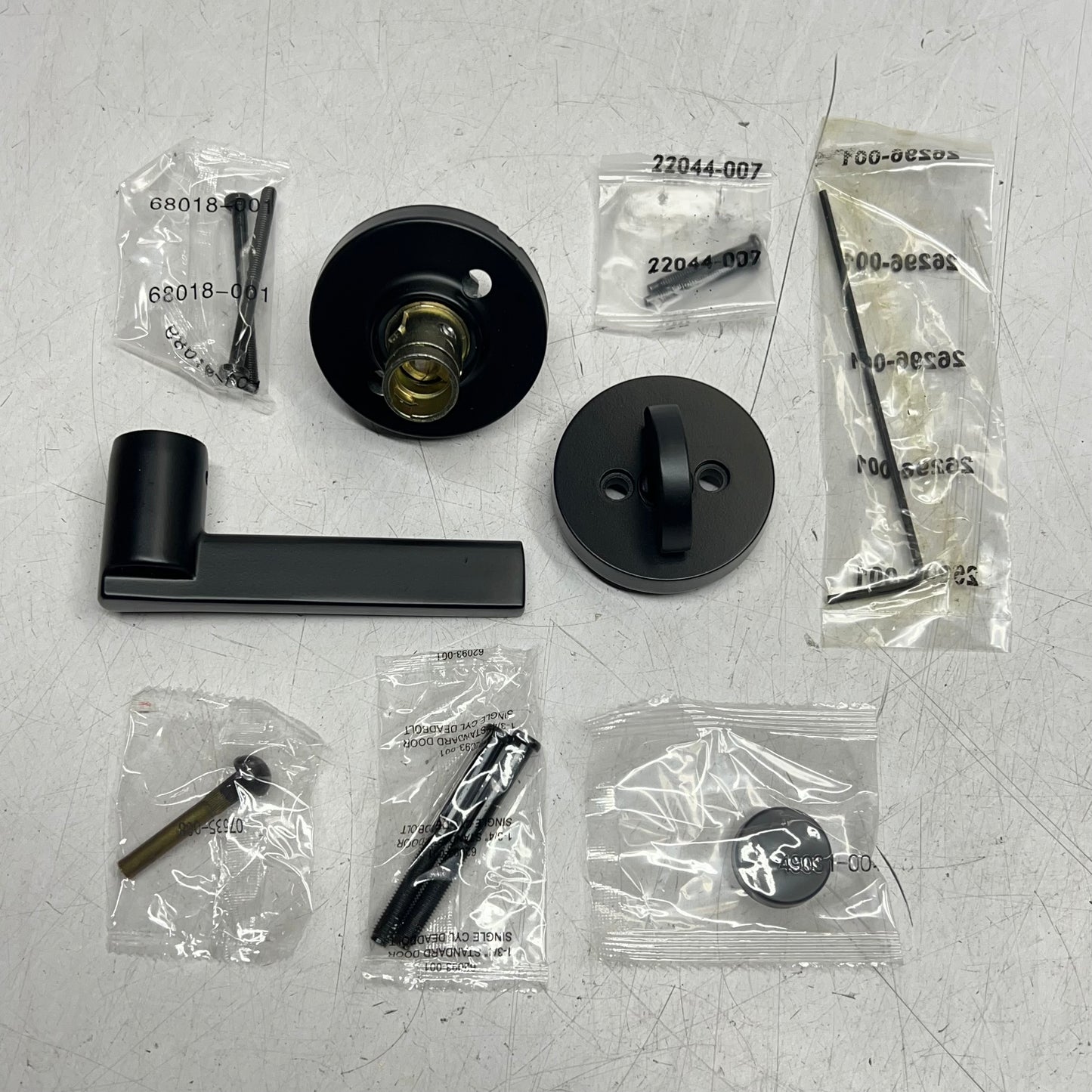 KWIKSET Casey Trim Pack 966csl Rdt 514 Interior Matte Black 99660-244
