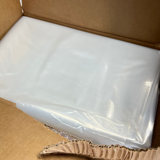 ZA@ (200 PACK) Plain Ice Bags  18"x36"x.003 Clear 95500
