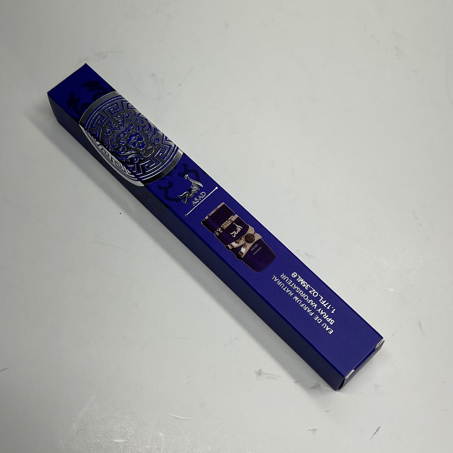 ZA@ LATTAFA YARA (2 PACK) Asad Zanzibar Blue Unisex Fragrance  35ml 1.17 fl oz  YTF0096
