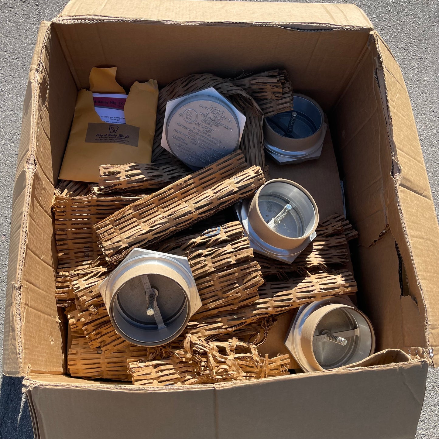 ZA@ Pallet of CLAY & BAILEY Flammable & Combustible Liquids Tank Accessory 366/367/370 HF (AS-IS)