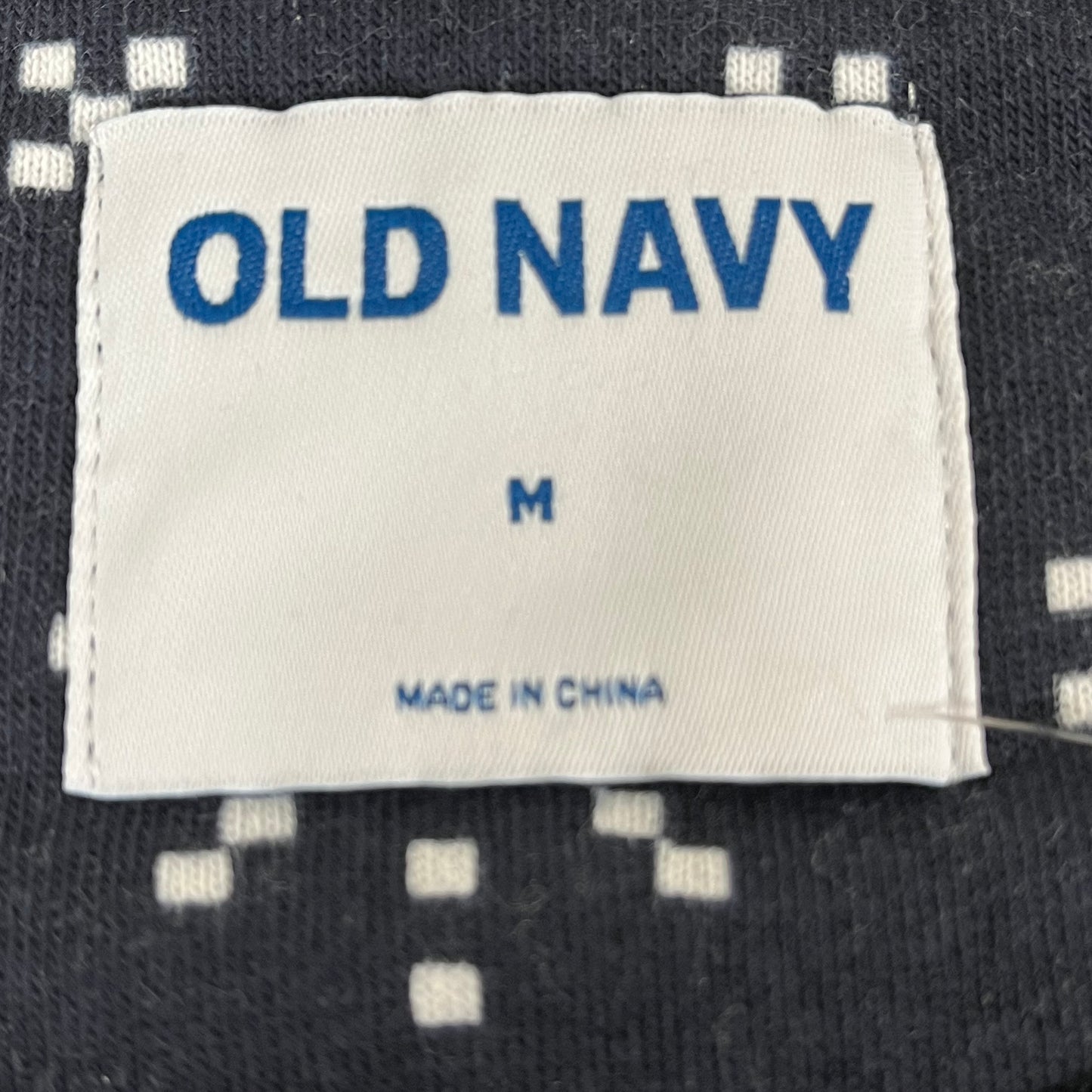 OLD NAVY Men's Christmas Holiday Elf Sweater Sz M Navy/Green 572579-00-1