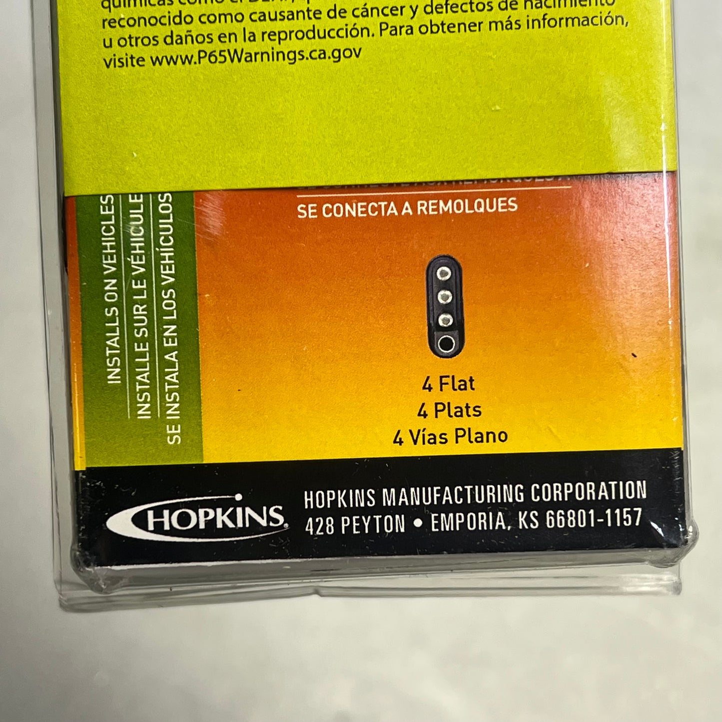 HOPKINS Towing Solutions Trailer Wiring Harness 4 Flat Kit 41845