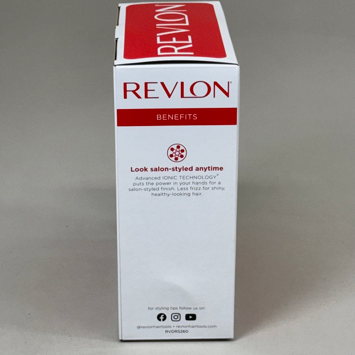 REVLON Super Lightweight and Compact 1875W Ionic Hair Dryer Yellow RV477