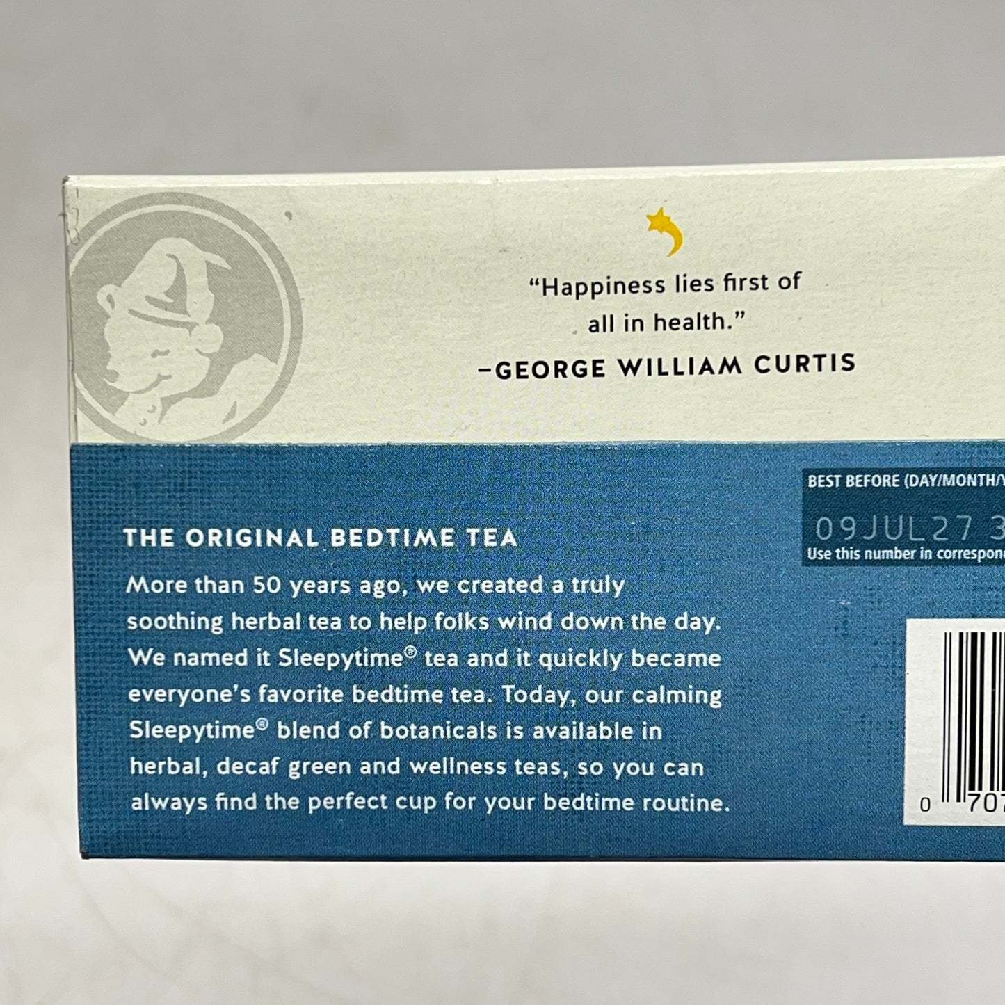 CELESTIAL (6 PACK, 20 EACH) Sleepytime Extra Wellness Tea Caffeine Free BB 07/27