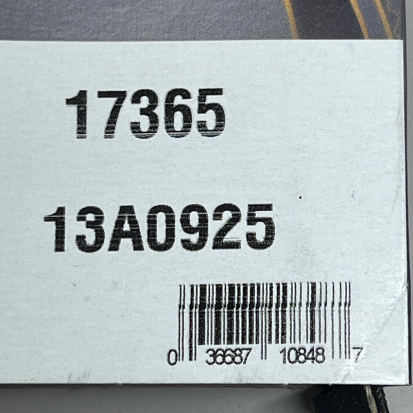 DAYCO Accessory Drive Belt Bottom Cog Synthetic Rubber Compound 17365