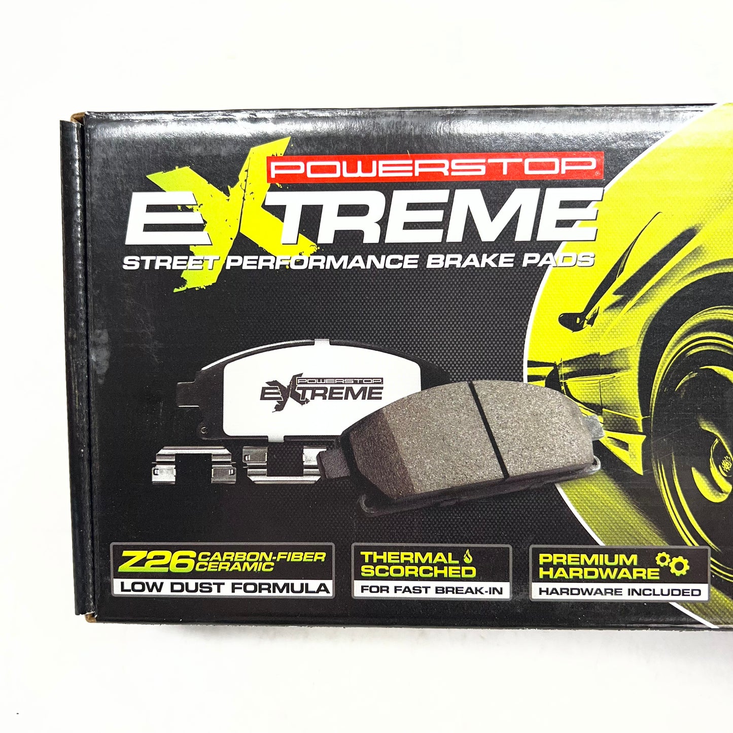 POWER STOP Extreme Street Performance Carbon-fiber Ceramic Brake Pads Z26-2451