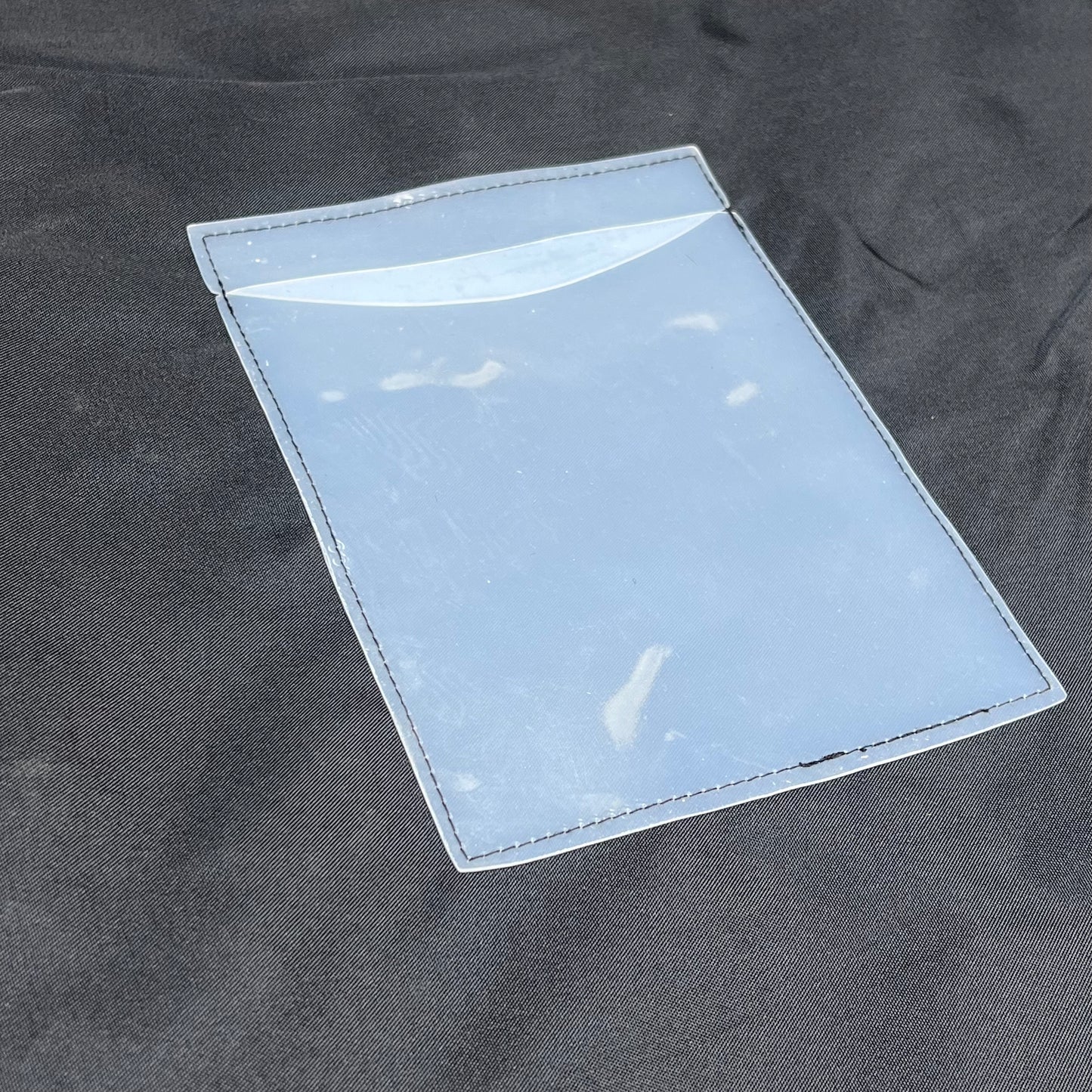 SEASON Zip Garment Bag W/ Handles, Pockets & Clear Name Slip 27"x20" Black