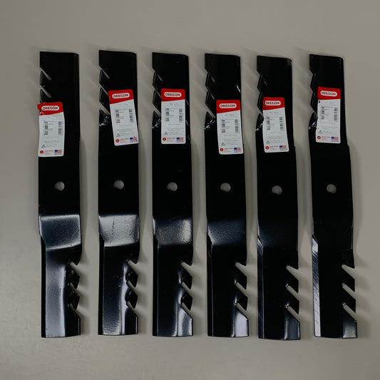 Oregon 6 Piece Mower Blade fit 93-601