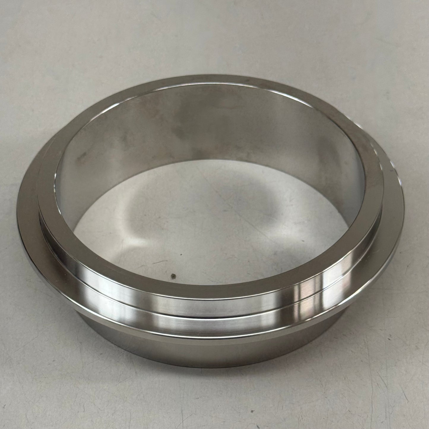DIXON (1) Dixon Valve 316l Sanitary Male I-line Short Weld Ferrule -  4" Tube OD Stainless Steel