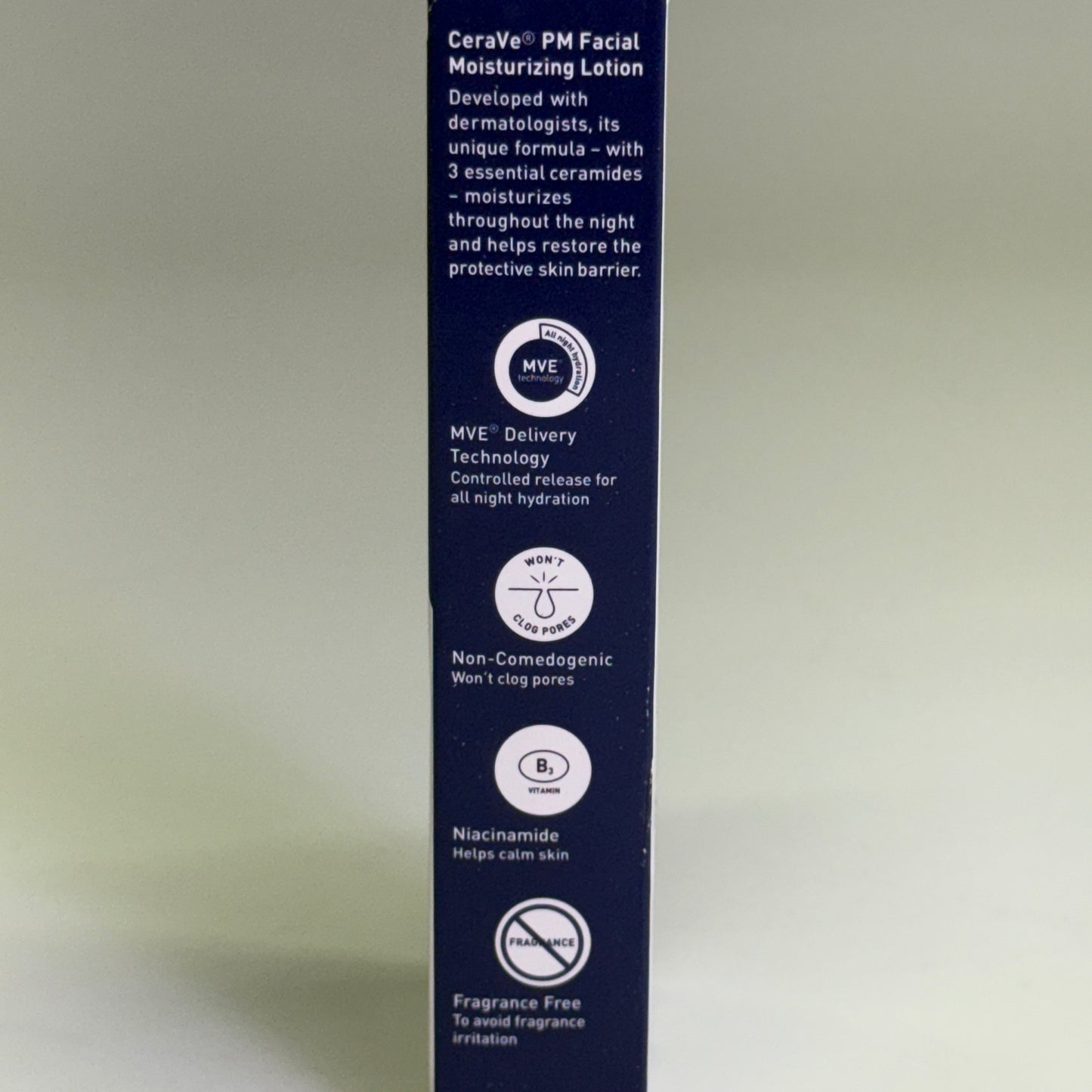 CERAVE (2 PACK, 3 oz Each) AM + PM Facial Moisturizing Lotion w/ SPF 30 BB 01/27