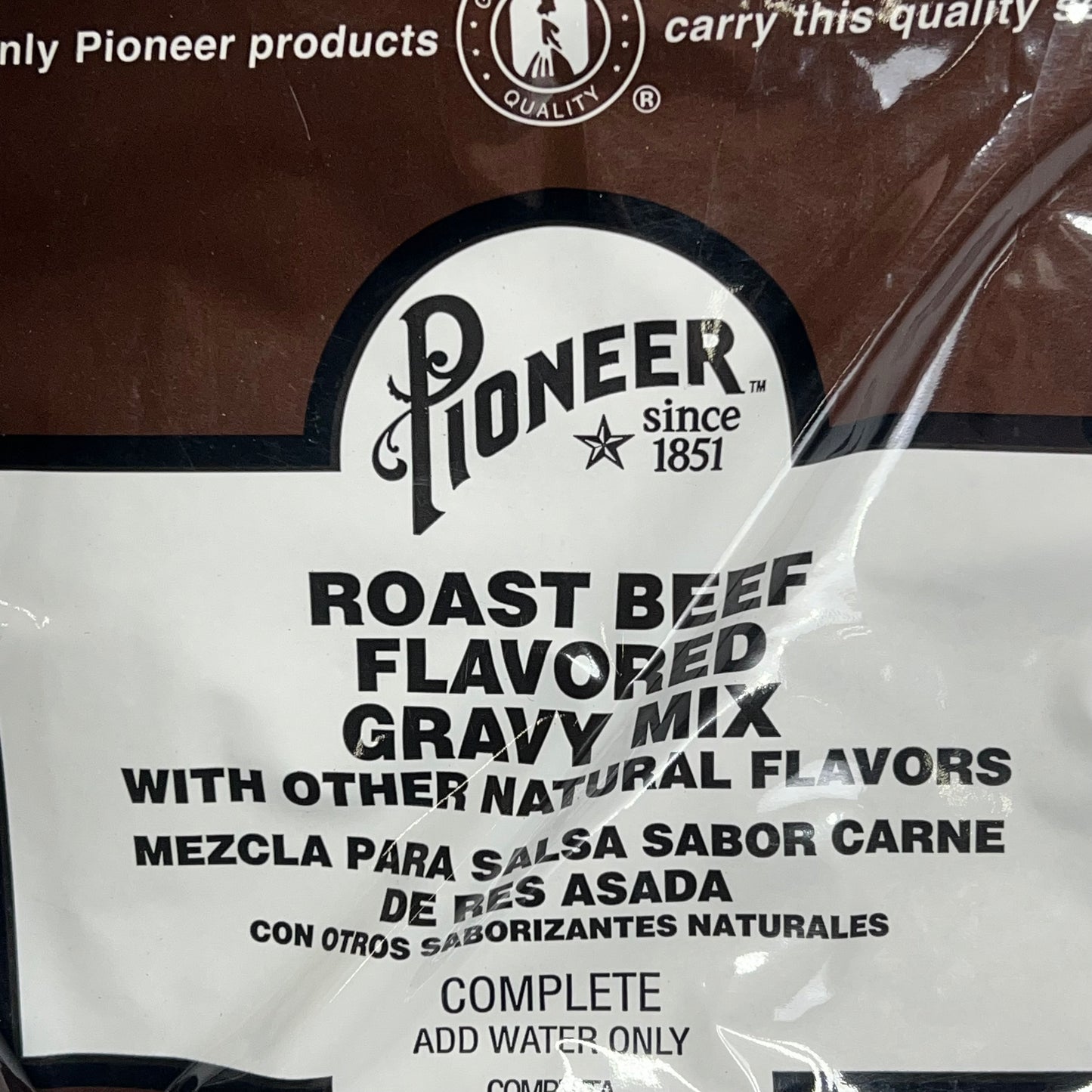 ZA@ ZA@ PIONEER (6 PACK) Roast Beef Gravy Mix 13 Oz White 94544