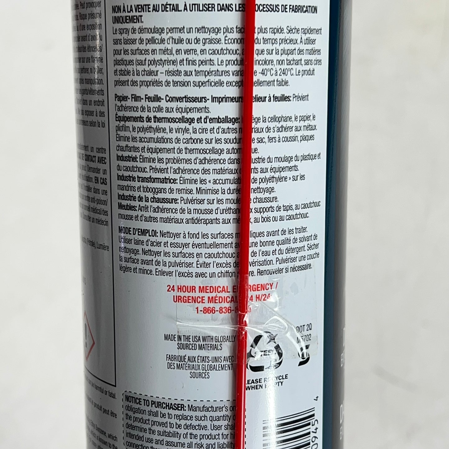 ZA@ SPRAYWAY (2 PACK) Silicone Spray 11 Oz -40°C To 204°C Colorless SW-945