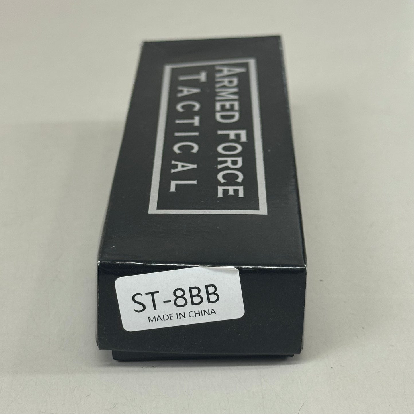 ZA@ ARMED FORCE TACTICAL Handcrafted OTF Pocket Knife 3.5" Blade 8" Overall Length Black ST-8BB