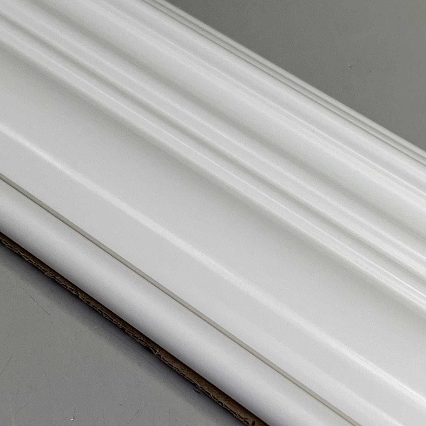 HOME DECORATORS COLLECTION Cordless Faux Wood Blinds 2.5"x 35"Wx48"L White