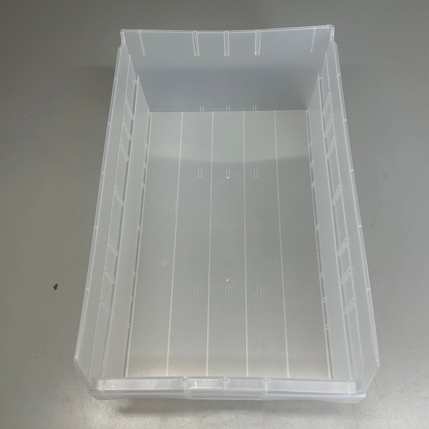 ORBIS Shelf BIN Clear 17 1/2 in x 8in x 11-1/8in SB1811-6SECLM