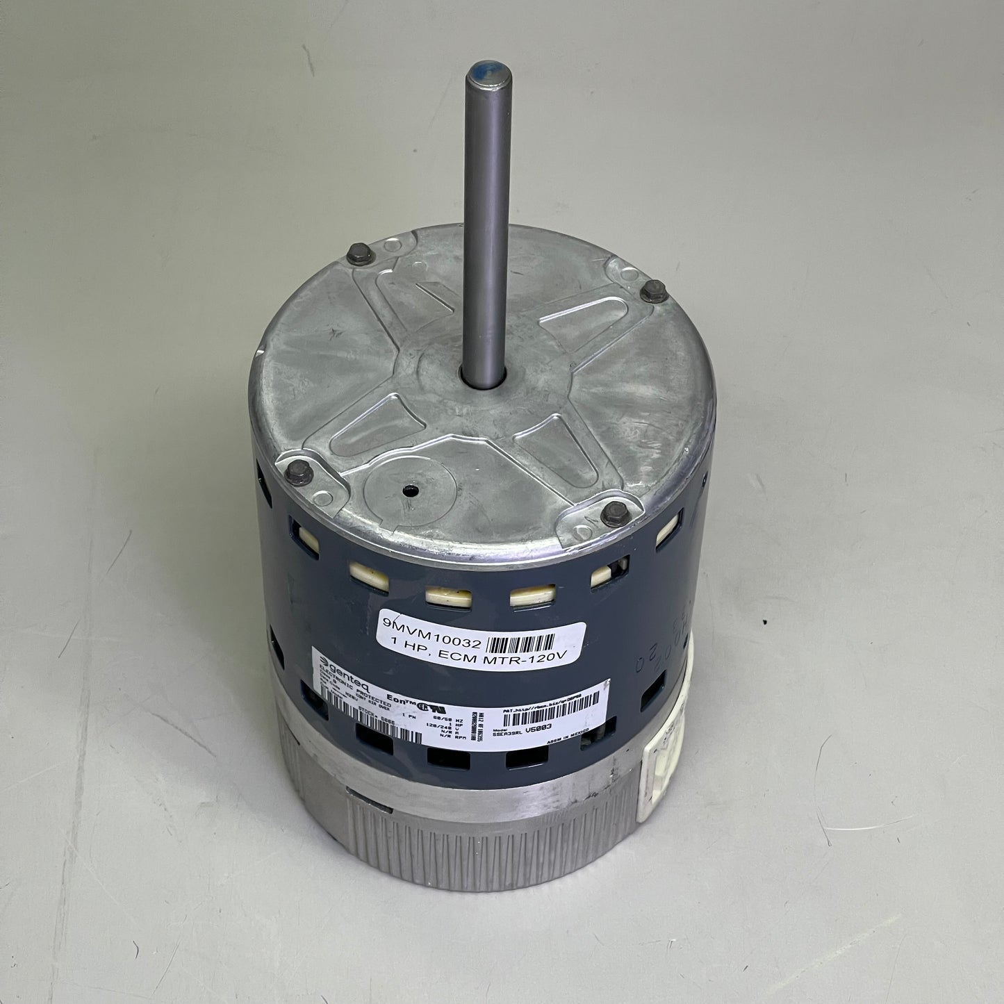 GENTEQ Drive Blower Motor 120/240V 60HZ 1PH 1HP Dark Blue & Silver 5SEA39RL V5003