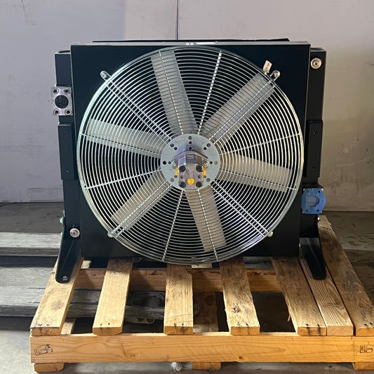 AKG Oil Cooler W/hydraulic Motor 377 Psi 37"L x 10"W x 34"H Black AUJC7 (New Other, Minor Cosmetic Damage)