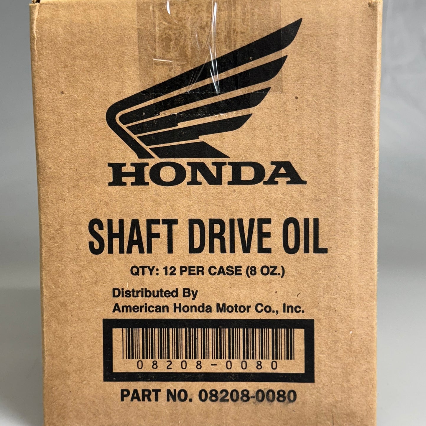 HONDA (12 PACK) Pro Shaft Drive Oil 8oz