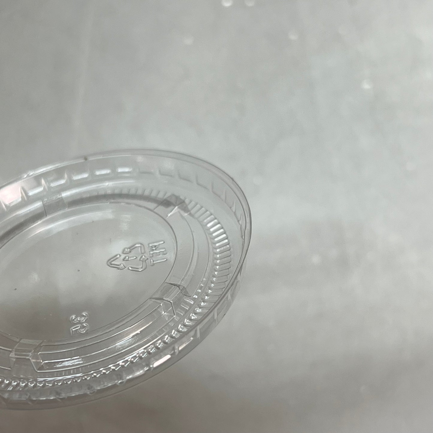 ZA@ EVO PAK (2,500 PACK) Tight Fitting Portion Cup Lids PET Fits 1.5/2.0/2.5oz Clear LCP2