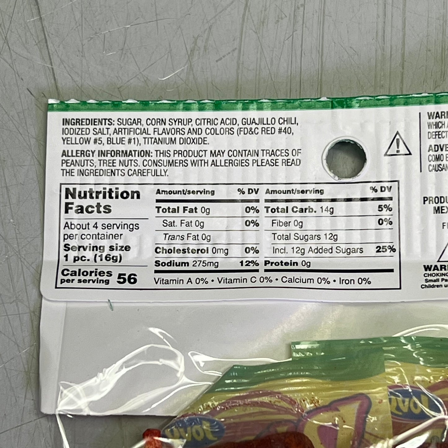 LA FIESTA (12 PACK, 4 PIECES EACH) Paleta Sandia Watermelon & Chili Lolipops 2 Oz