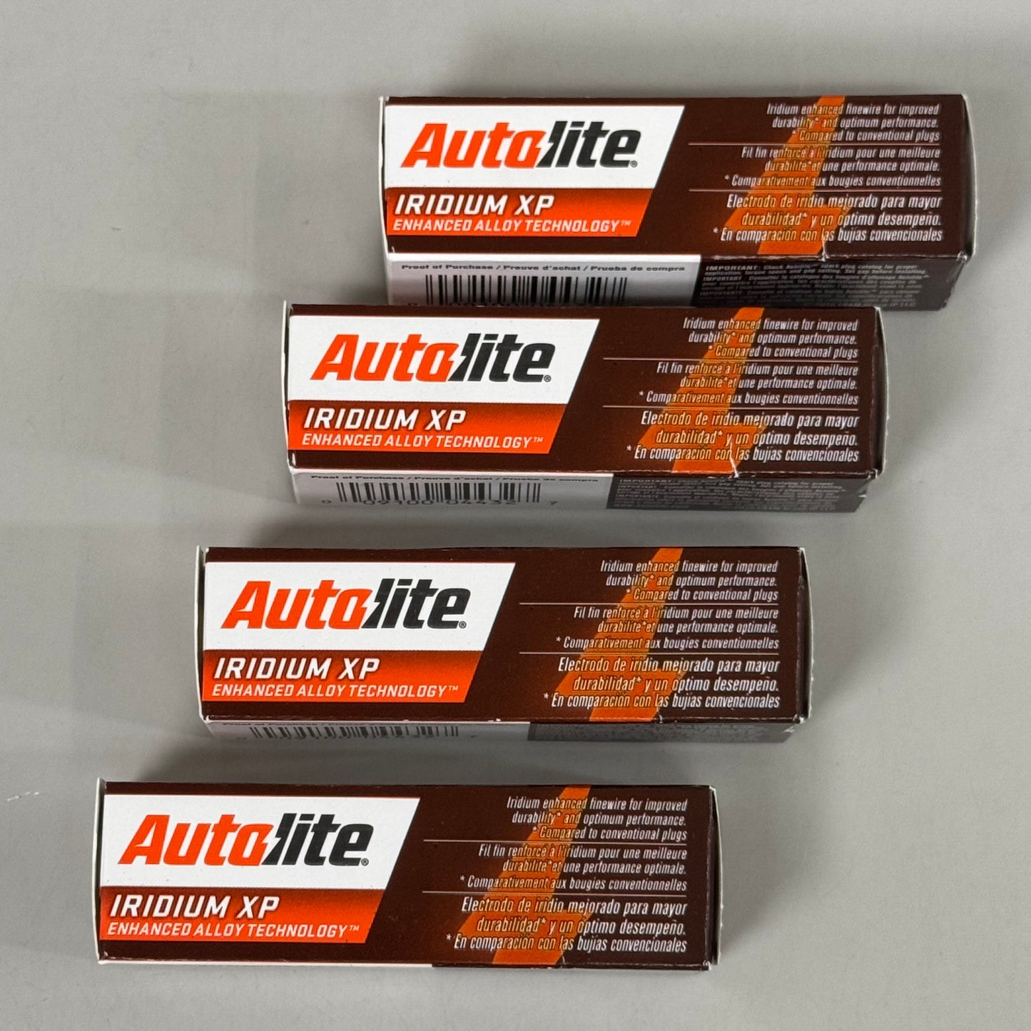AUTOLITE (4 PACK)Platinum Iridium XP Spark Plug Fine Wire Tapered 5/8" Hex XP26