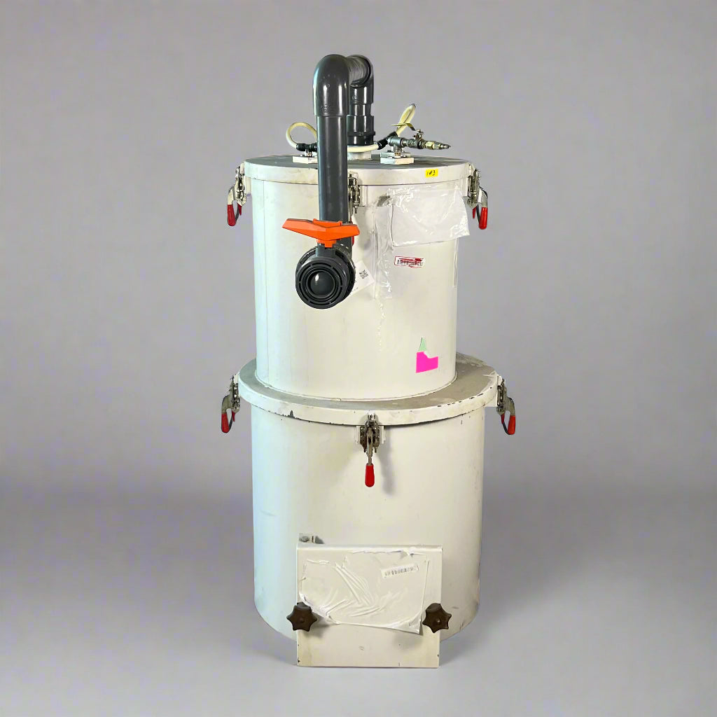 Air Compressor Sz 55" H x 21.5" D, White (New Other)