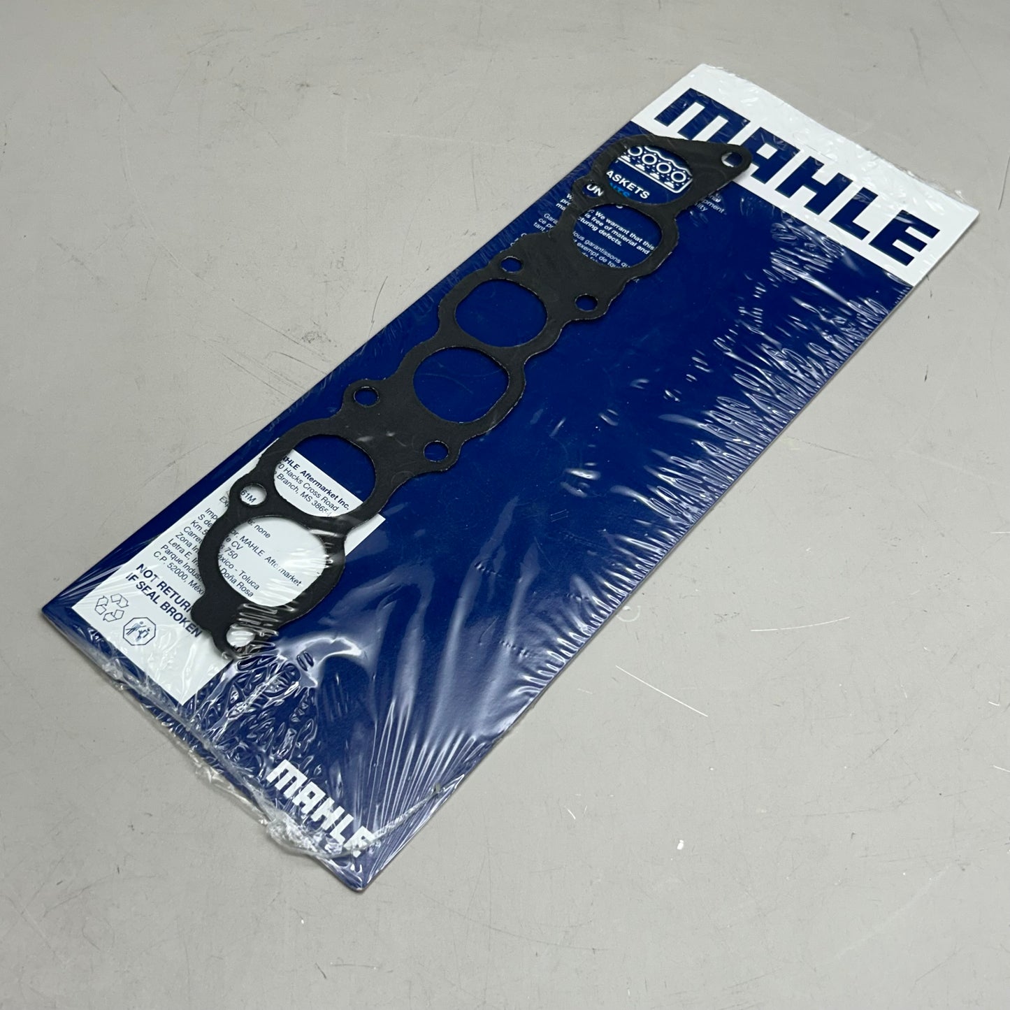 MAHLE Fuel Injection Plenum Gasket Replacement Part For Mitsubishi & Dodge MS15982