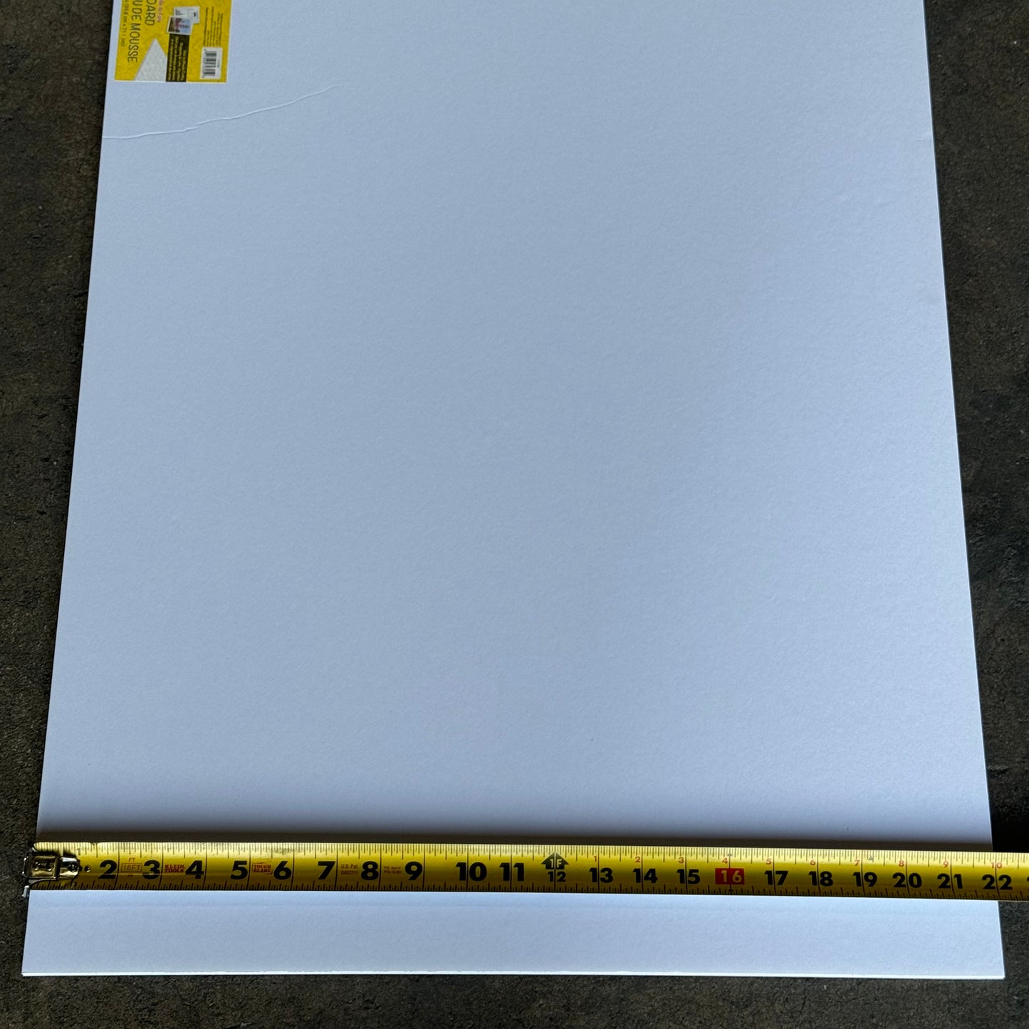 ROYAL BRITES (5 Sheets) Grid Foam Board 72705 Foam Material Sz 22”x28” White