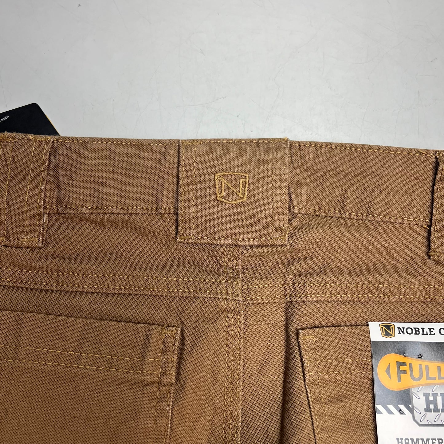 NOBLE OUTFITTERS Full Flex HD Hammer Canvas Work Pant Men's Sz 40x30 Tabacco