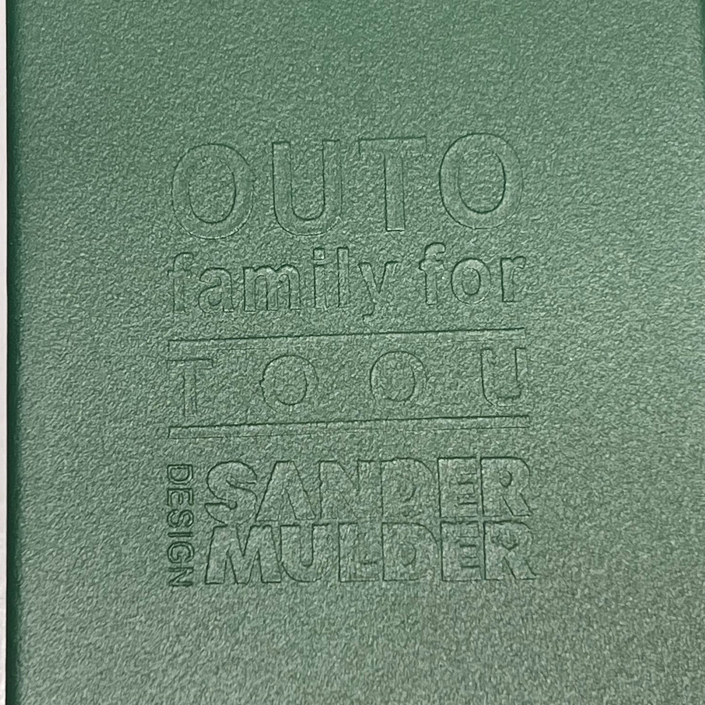 TOOU Table Outo Hocker Indoor & Outdoor Use 16"x16" Dark Green TO-1801