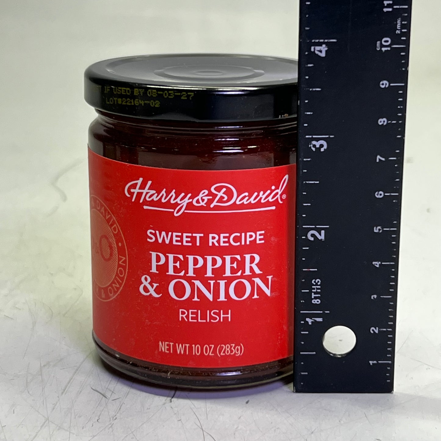 ZA@ HARRY & DAVID (4 PACK) Pepper & Onion Relish 2Lbs / 7 oz D