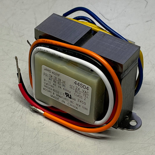 MARS Jard Foot Mount Control Transformer 120/208/240 24V 40VA 44504