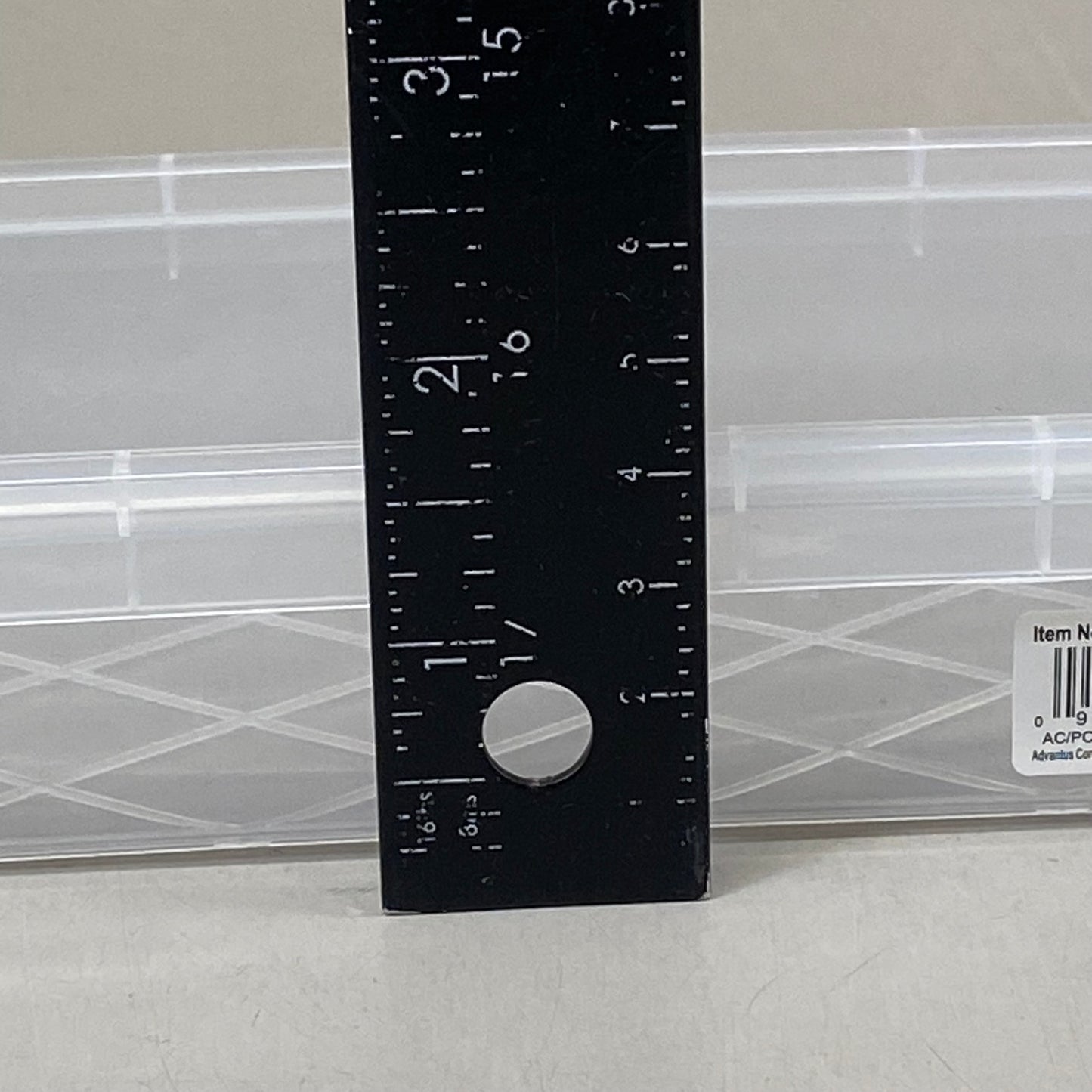 ADVANTUS (16 Pack) Super Stacker® Pencil Box Transparent Clear 091141403096