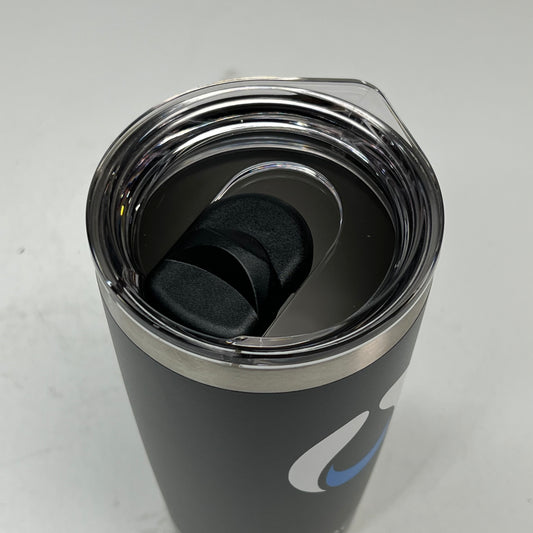 ZA@ ORCA PLUNGE Hot & Cold Beverage Tumbler W/ Logo 20oz Black (As-Is)