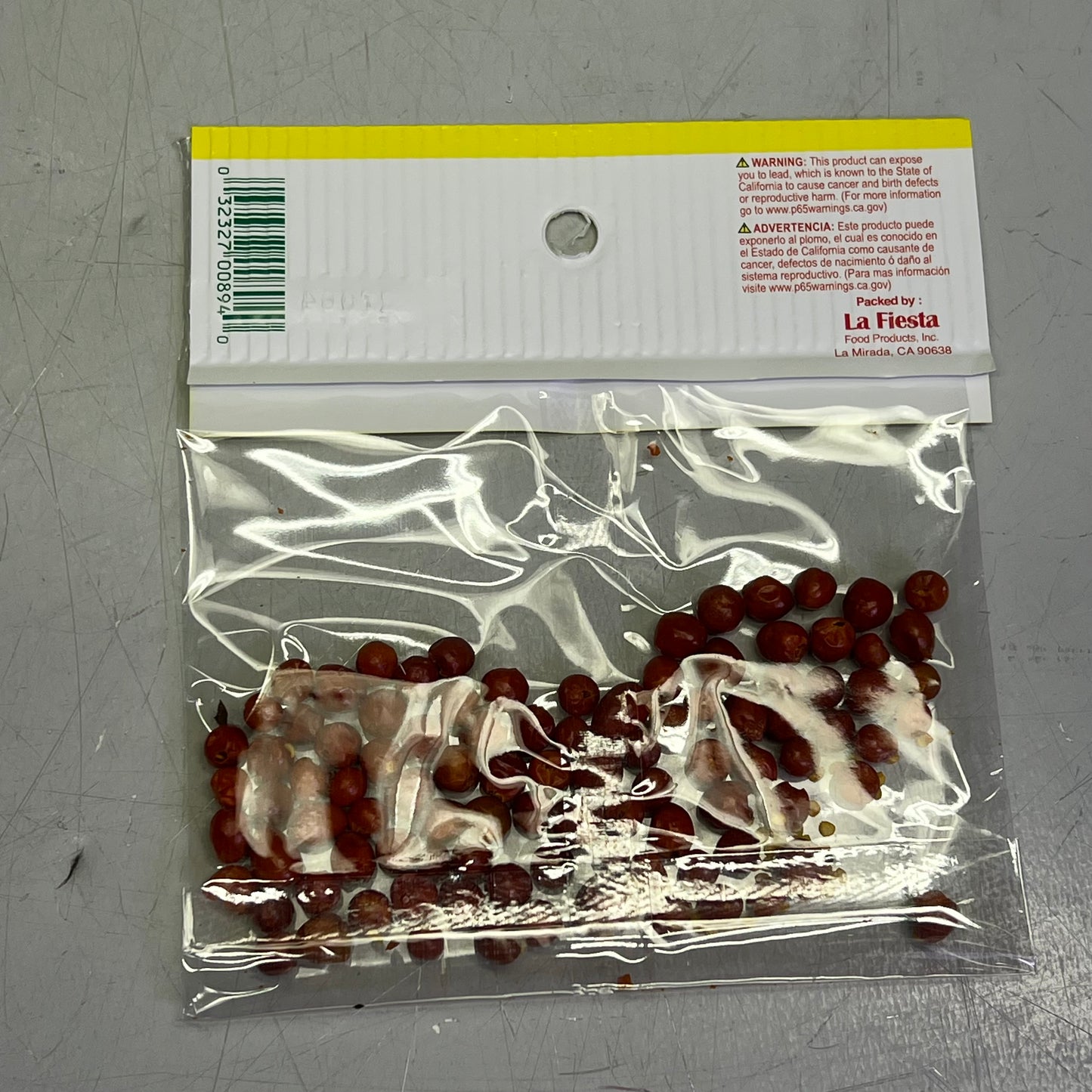 LA FIESTA (12 PACK) Bulk Whole Tepin Chili Cooking Seasoning .25oz