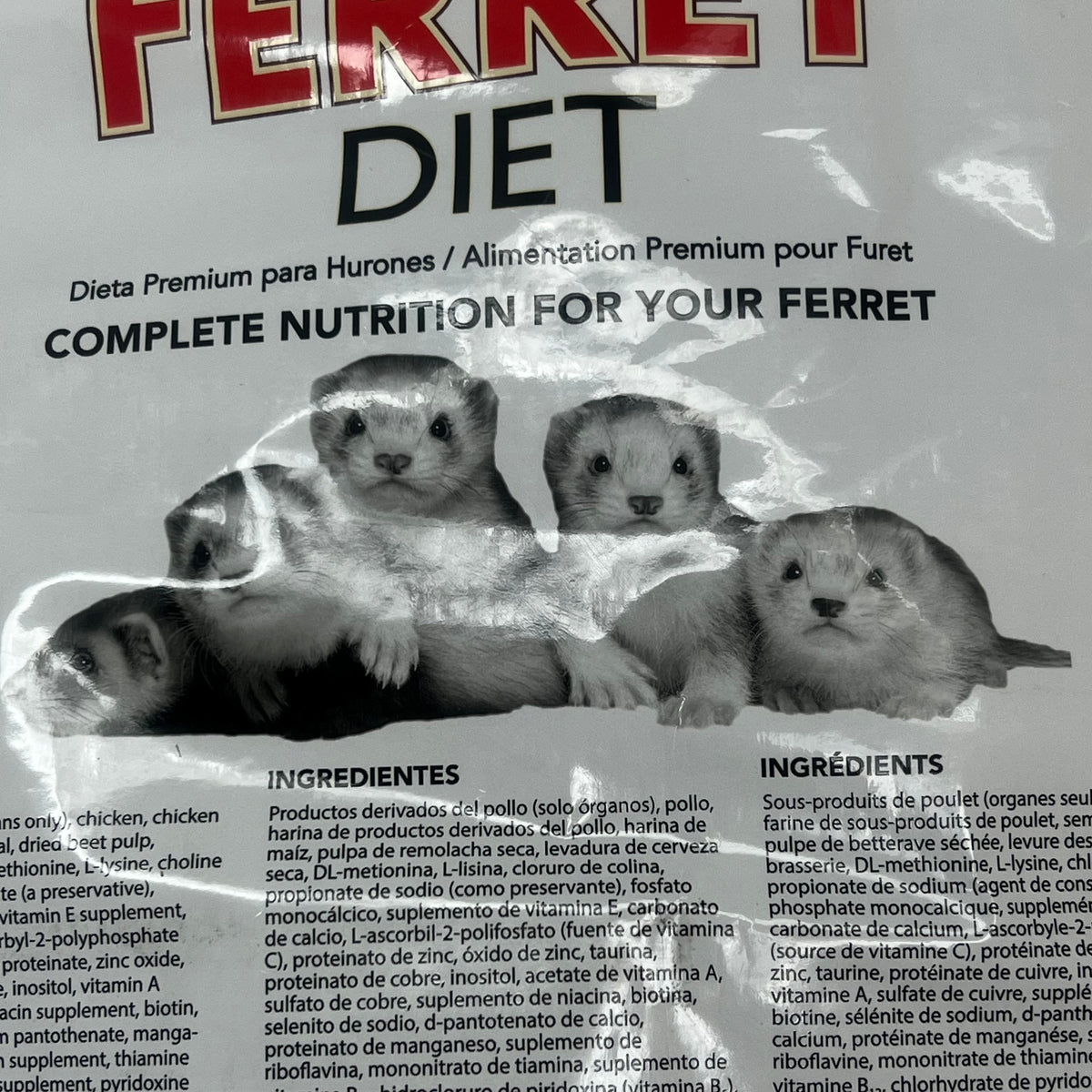 MARSHALL Premium Ferret Diet High In Fresh Meat Based Protein 35 Lb (As-Is)