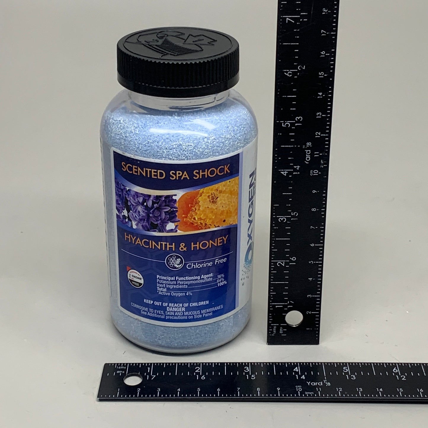 ZA@ OXYGEN SPAS (3 PACK) Scented Spa Shock Chlorine Free Hyacinth & Honey 1.875 lbs A