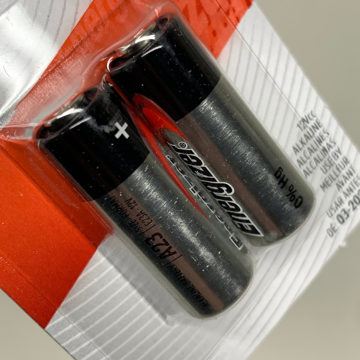 ENERGIZER (6 PACK, 12 Total Batteries) A23 12 Volt Miniature Alkaline Battery 0201126