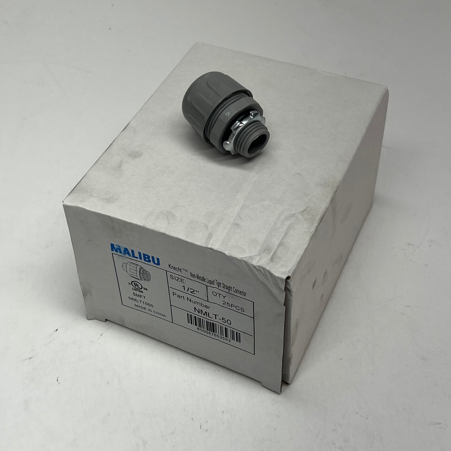 MALIBU (25 PACK) Power Seal Liquid Tight Straight Connector  1/2"-2" NMLT-50