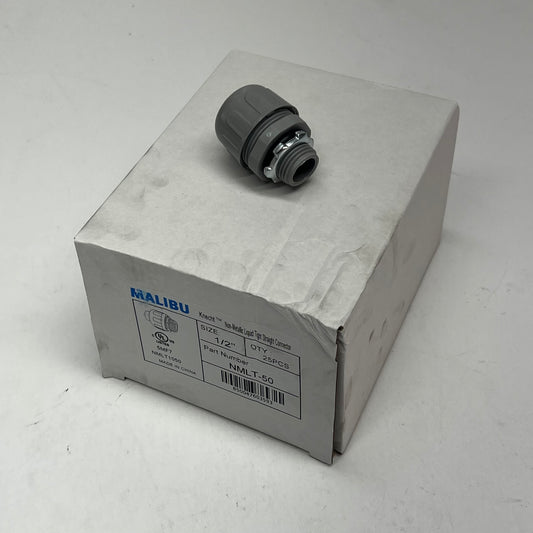 MALIBU (25 PACK) Power Seal Liquid Tight Straight Connector  1/2"-2" NMLT-50