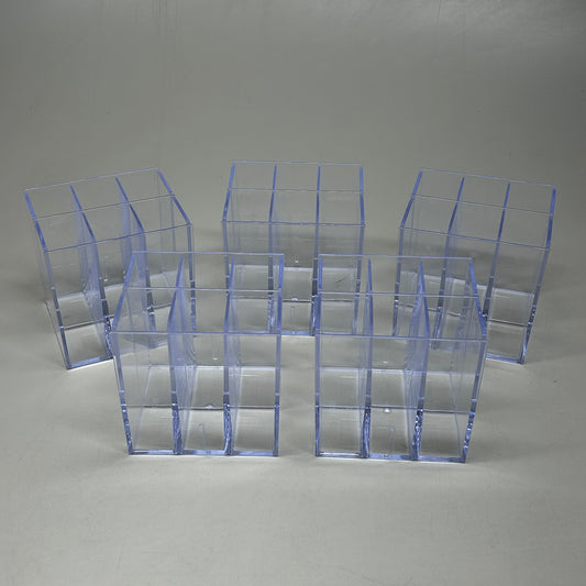 SIFFRON (5 PACK) Fixture Bin ULTA Beauty 3 Slot with Divider 7809330932 (New)