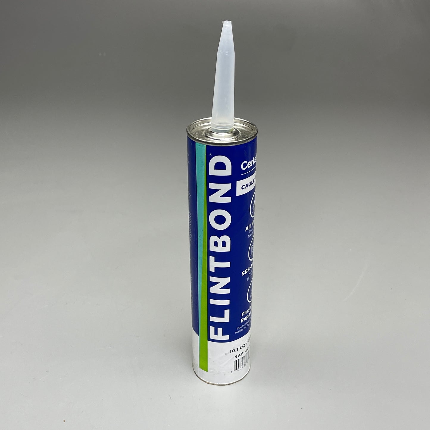 CERTAINTEED 12PK! Flintbond All Weather SBS-Modified Caulk/Mastic 10.1 oz (New)