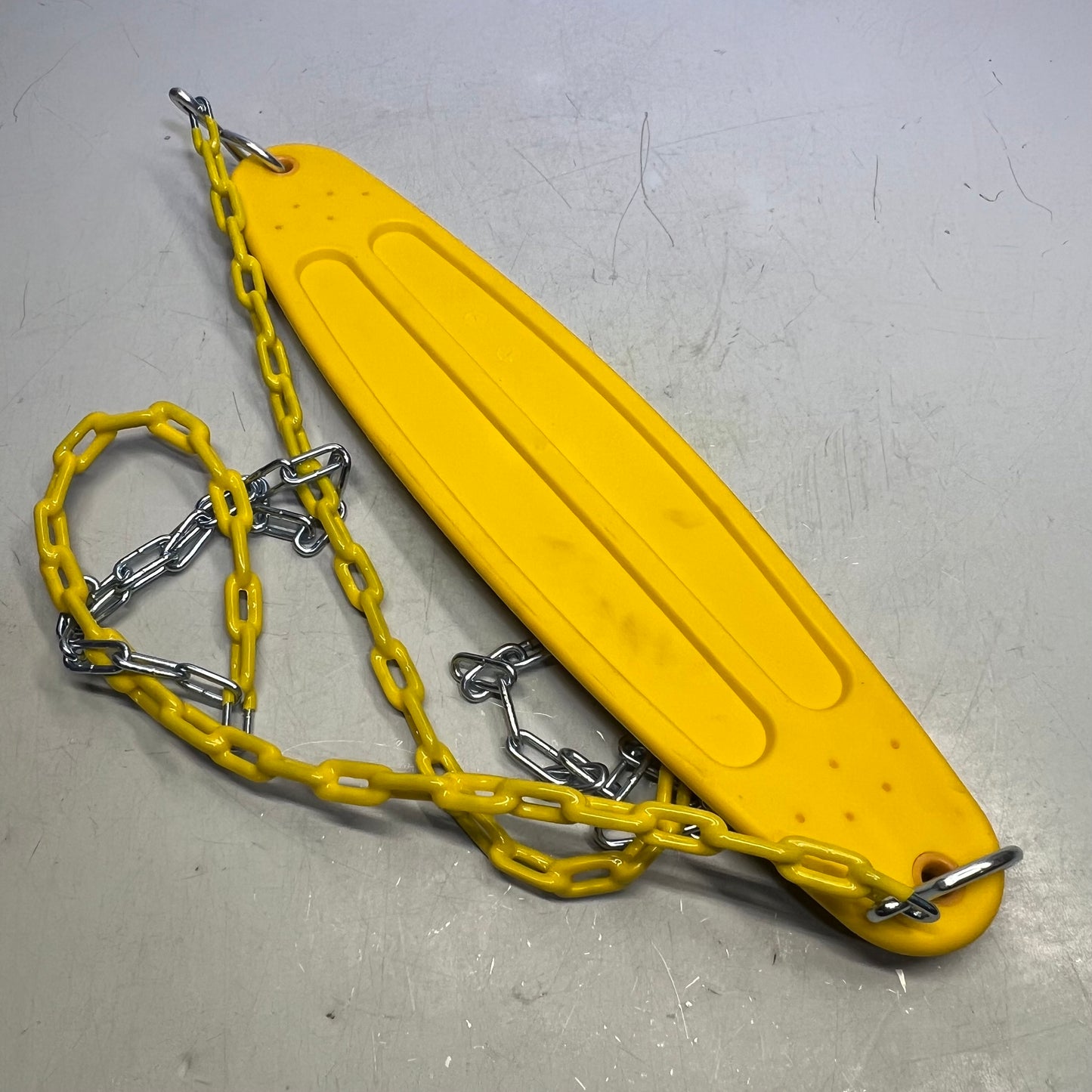 GORILLA (2 PACK) Extreme Duty Belt Swing W/ Coated Chains 26"x6" Yellow & Blue