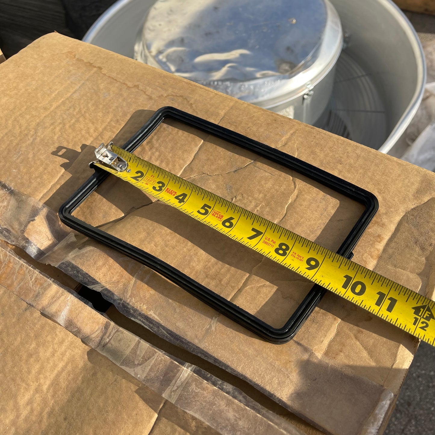 ZA@ Pallet of JASPER RUBBER Rectangle Gaskets 9"x6" 002652237 (AS-IS)(A)