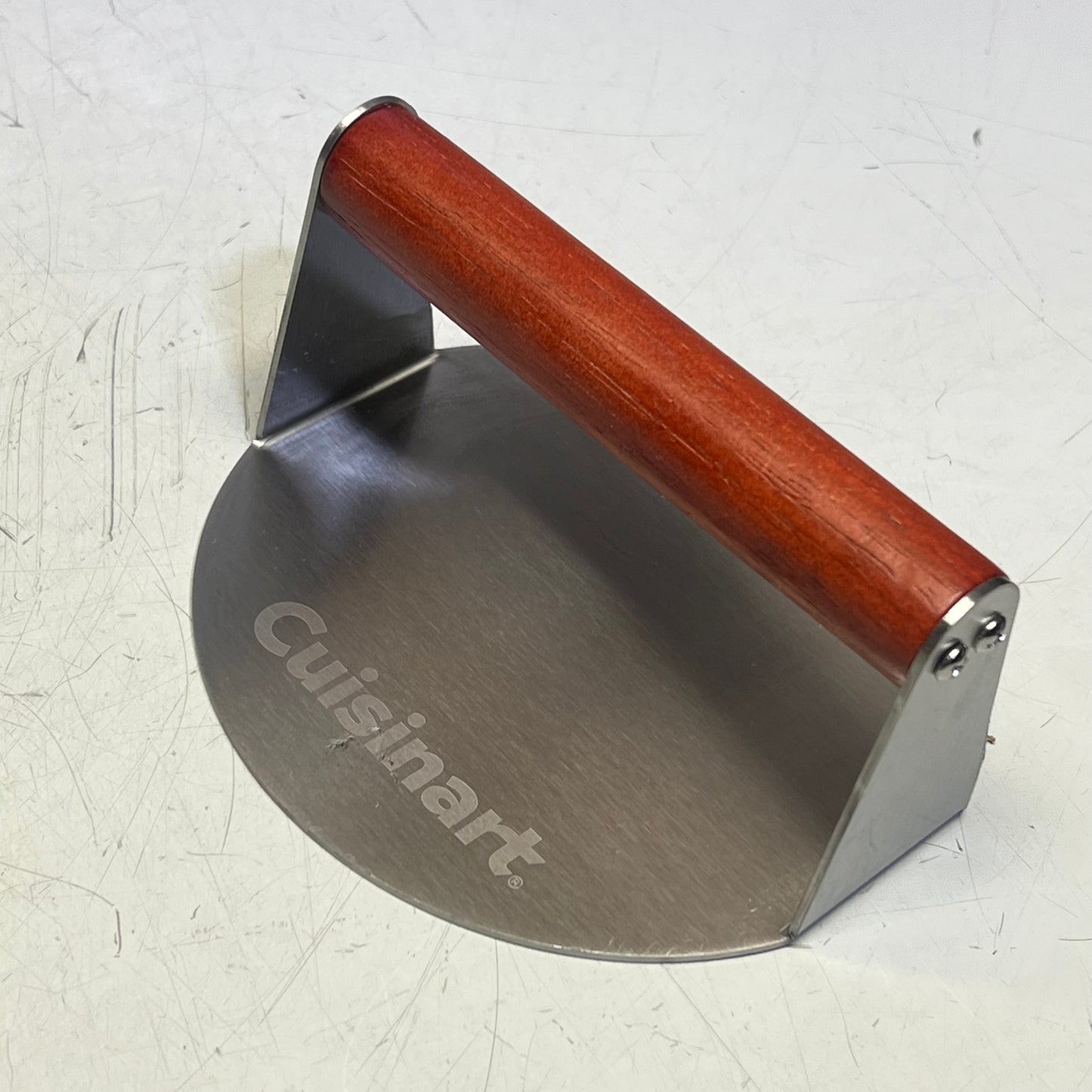 CUISINART Outdoors Stainless Steel Smashed Burger Press 6" Brown CISB-275P