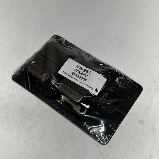 POWER STOP Street Performance Carbon Fiber Ceramic Brake Pads & Hardware Z26-961