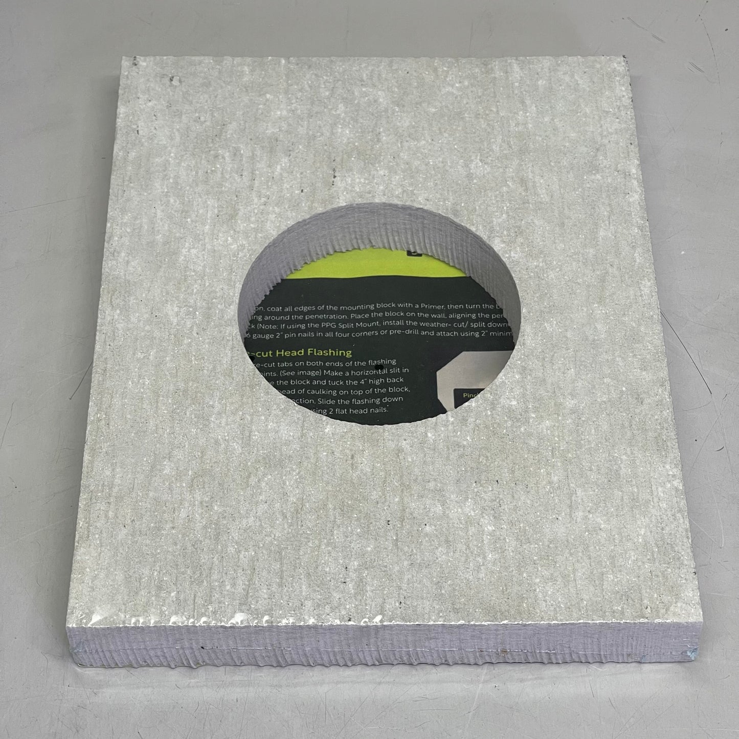 PORTLANDPRODUCTS (10 PACK) Rustic Medium Light Block O/D 7.25" x 9.25" x I/D 3-5/8" Grey PPR302LB